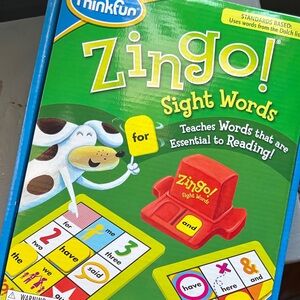 Think! Zingo! Sight Words Game